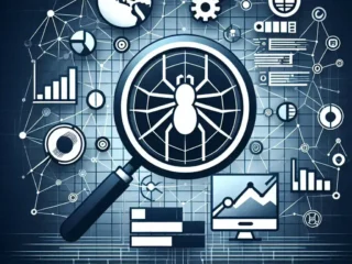 "Data visualization of web scraping results for market research and trend analysis, showcasing graphs and charts for data-driven business intelligence insights."
