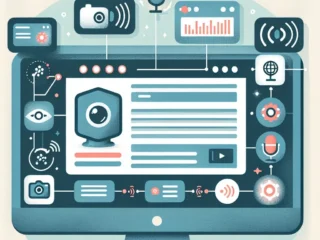 "Image displaying per-site camera and microphone indicators in web browser settings, showcasing enhanced privacy features and granular logging options for user security."